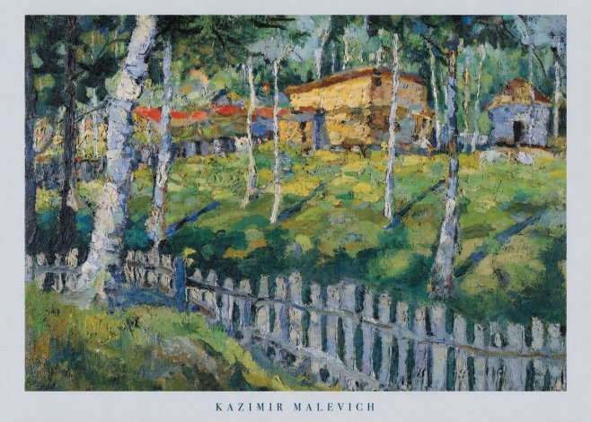 Kazimir Malevich Birch Grove No5 - Plakát