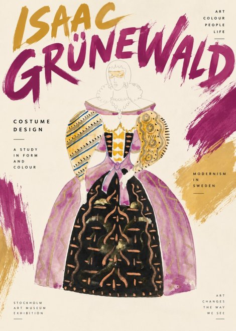 Isaac Grünewald Costume Design V No2 - Plakát