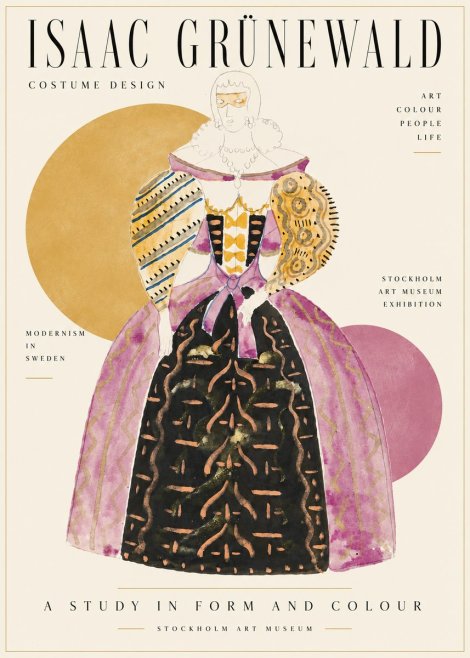 Isaac Grünewald Costume Design V No6 - Plakát