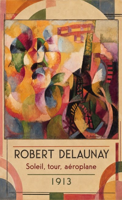 Robert Delaunay Soleil, Tour, Aéroplane No1 - Plakát