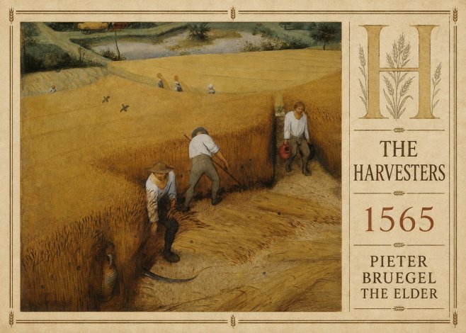 Pieter Bruegel The Harvesters IV No3 - Plakát