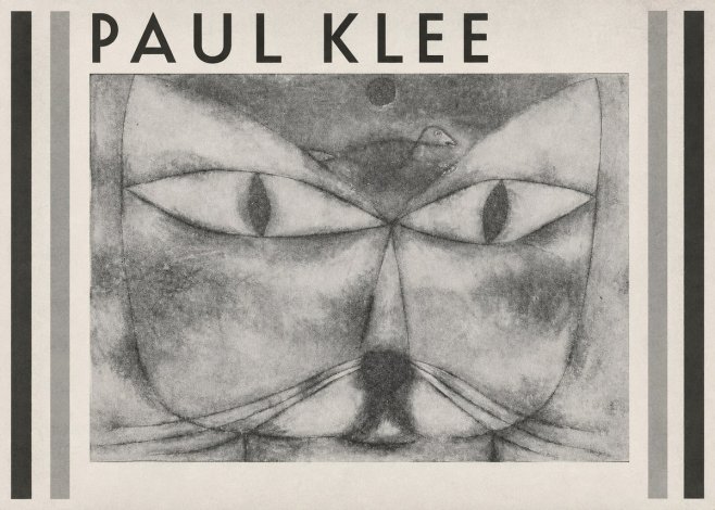 Paul Klee Cat and Bird No1 - Plakát
