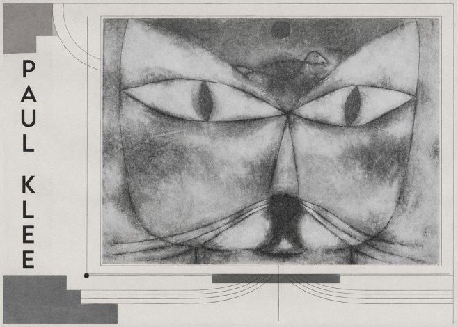 Paul Klee Cat and Bird No4 - Plakát