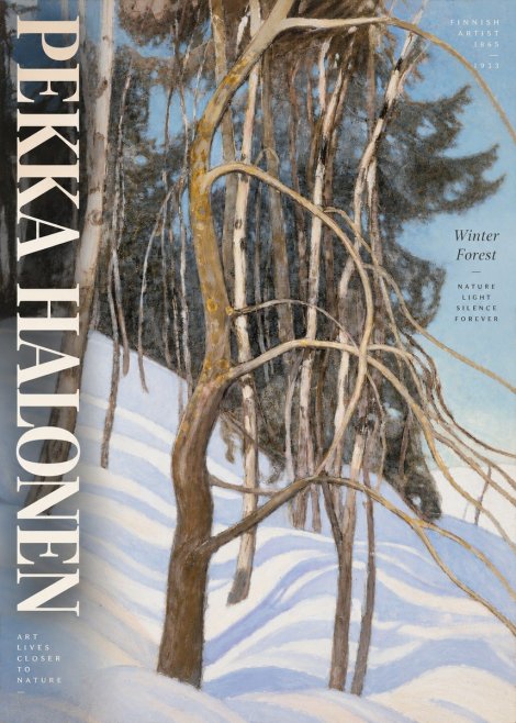 Pekka Halonen Winter Forest III No2 - Plakát