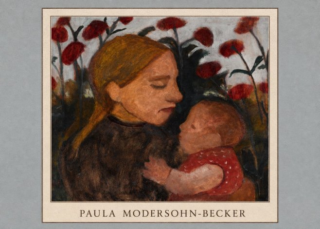 Paula Modersohn-Becker Mother and Child No4 - Plakát