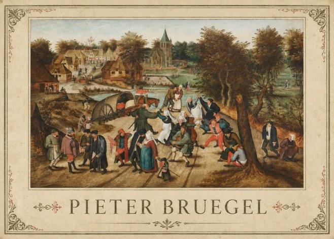 Pieter Bruegel The Peasant Dance I No4 - Plakát