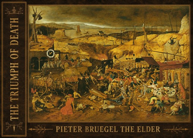 Pieter Bruegel The Triumph of Death I No2 - Plakát