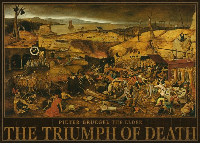 Pieter Bruegel The Triumph of Death I No5 - Plakát