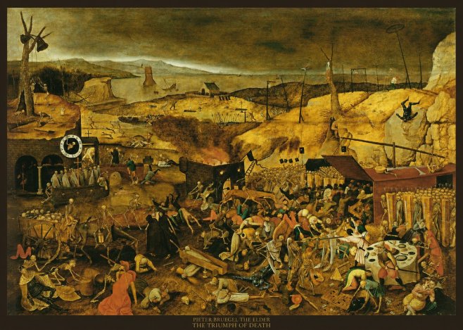 Pieter Bruegel The Triumph of Death I No6 - Plakát