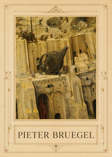 Pieter Bruegel The Tower of Babel VII No1 - Plakát