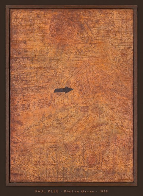 Paul Klee Pfeil Im Garten No4 - Plakát