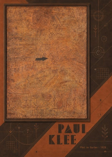 Paul Klee Pfeil Im Garten No5 - Plakát
