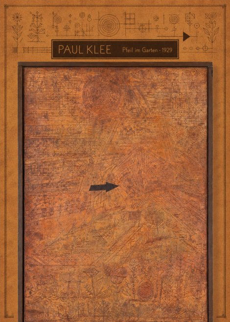 Paul Klee Pfeil Im Garten No6 - Plakát