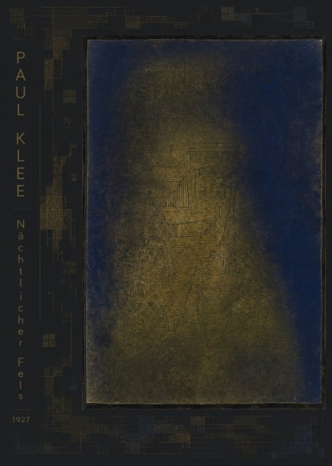 Paul Klee Nächtlicher Fels No4 - Plakát