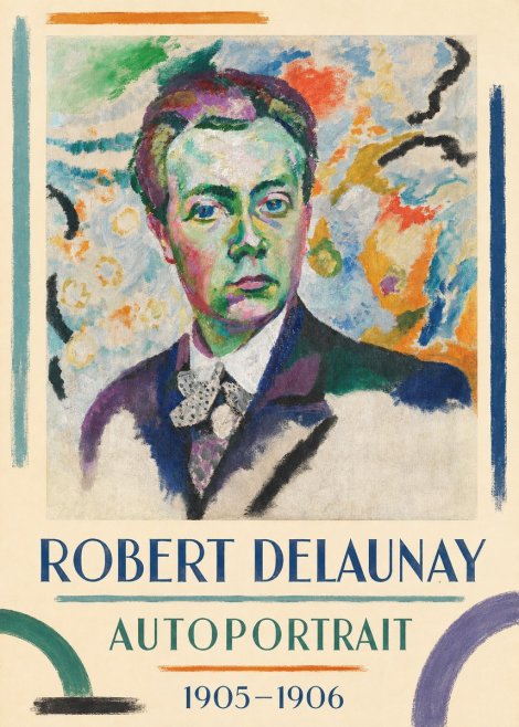 Robert Delaunay Autoportrait No1 - Plakát