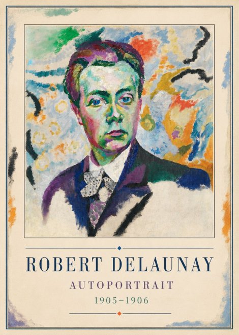 Robert Delaunay Autoportrait No2 - Plakát