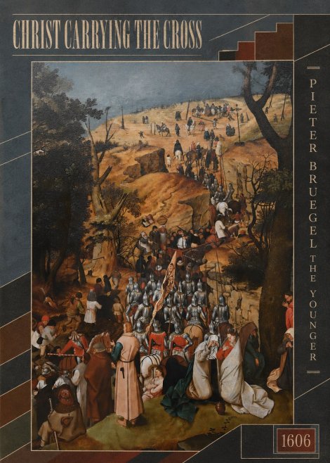Pieter Bruegel Christ Carrying the Cross I No6 - Plakát