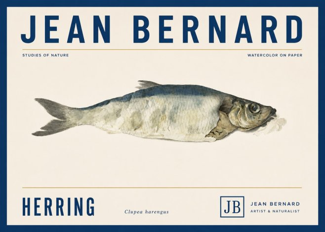 Jean Bernard Herring No5 - Plakát