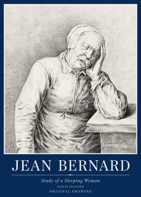 Jean Bernard Resting No6 - Plakát