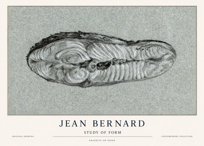 Jean Bernard Study of Form I No1 - Plakát