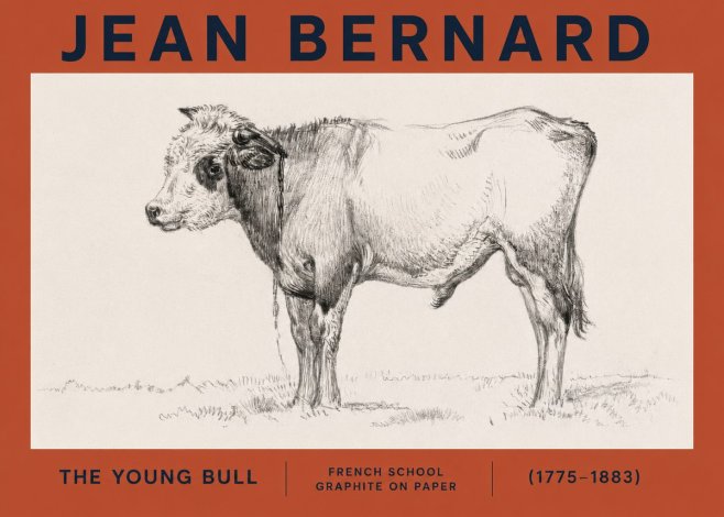 Jean Bernard The Young Bull No2 - Plakát