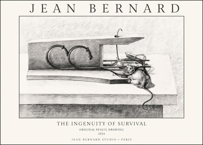 Jean Bernard The Ingenuity of Survival No1 - Plakát