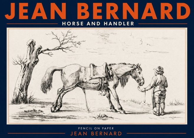 Jean Bernard Horse and Handler No4 - Plakát