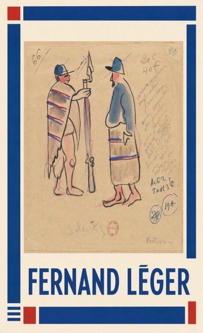 Fernand Léger Bolivar V No1 - Plakát