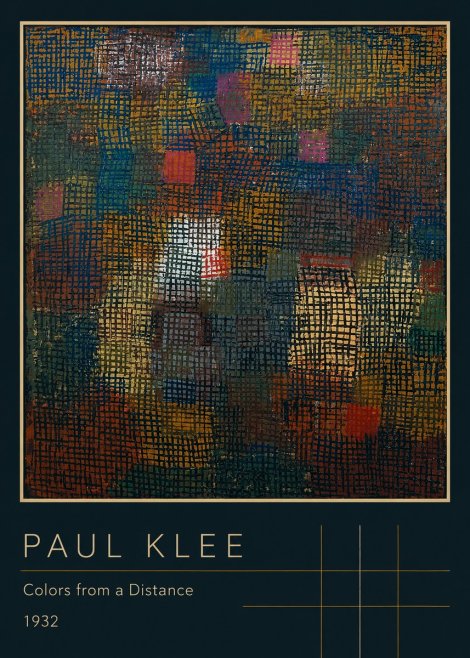 Paul Klee Colors from a Distance No2 - Plakát