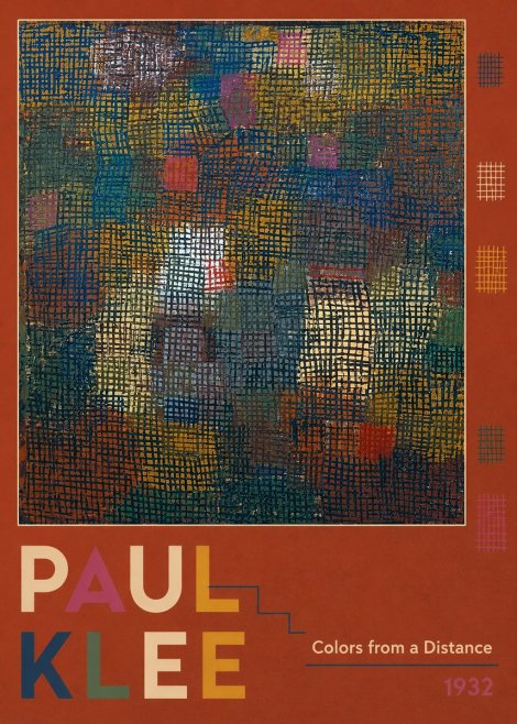 Paul Klee Colors from a Distance No3 - Plakát