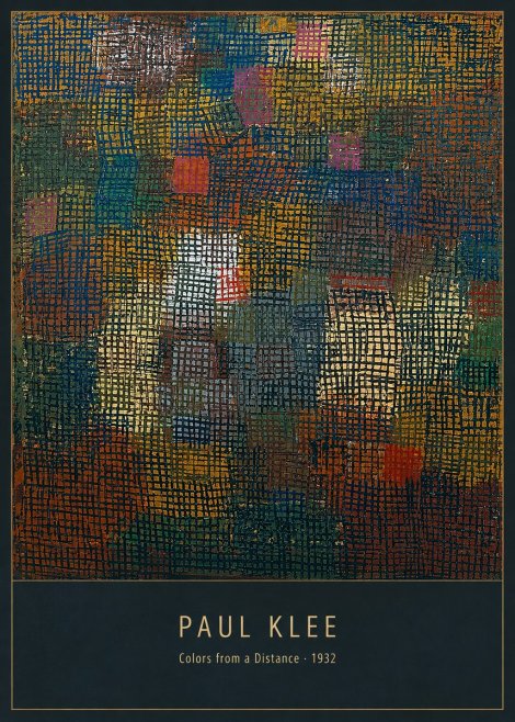Paul Klee Colors from a Distance No5 - Plakát