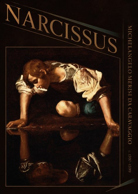 Michelangelo Merisi da Caravaggio Narcissus I No4 - Plakát