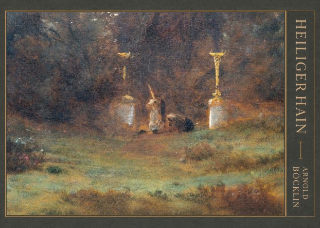 Arnold Böcklin Heiliger Hain No4 - Plakát