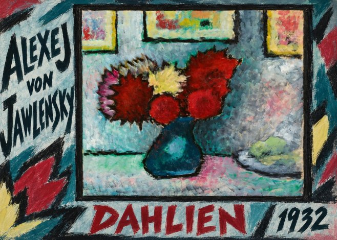 Alexej von Jawlensky Dahlien No4 - Plakát
