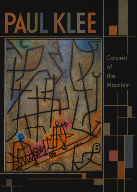 Paul Klee Conquest of the Mountain I No5 - Plakát