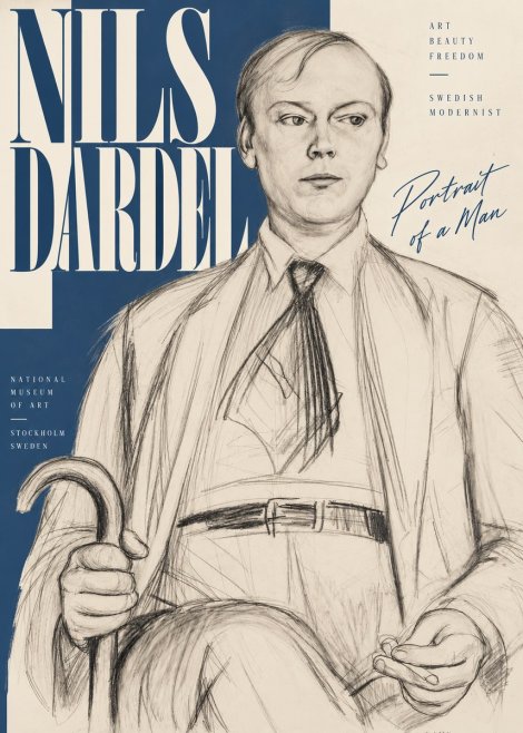 Nils Dardel Portrait of a Man No2 - Plakát