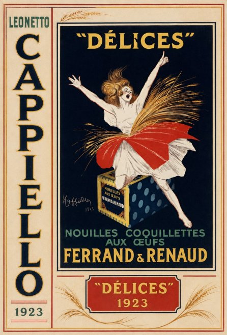 Leonetto Cappiello Délices I No5 - Plakát