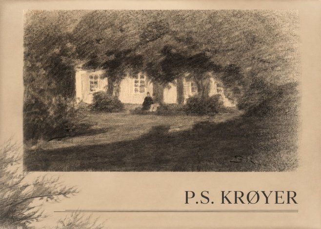 P.S. Krøyer Fra Krøyers Hus Og Have I Skagen No2 - Plakát