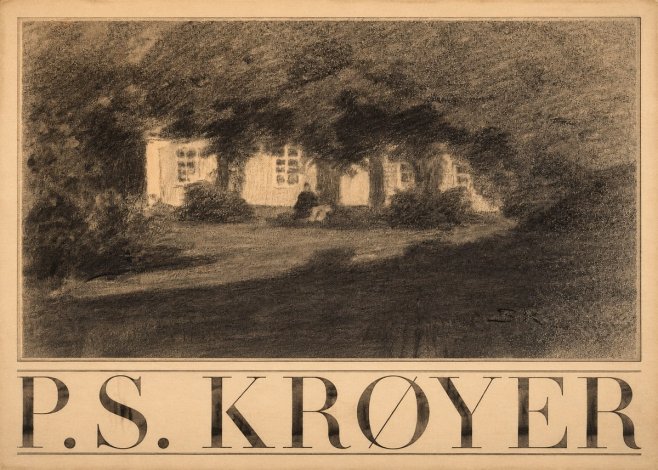P.S. Krøyer Fra Krøyers Hus Og Have I Skagen No5 - Plakát