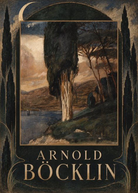 Arnold Böcklin Villa by the Sea II No6 - Plakát