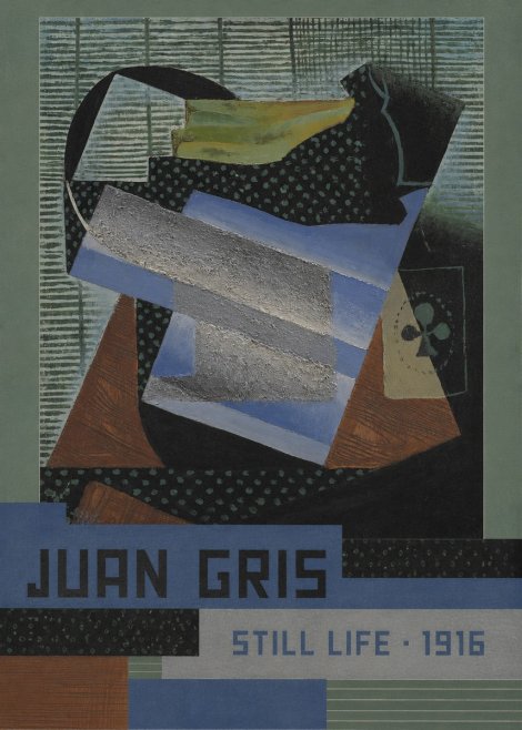Juan Gris Still Life II No5 - Plakát