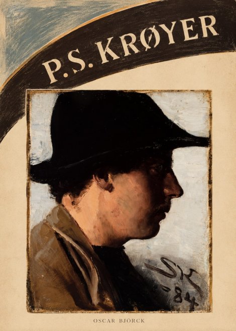P.S. Krøyer Portrait of Oscar Björck No6 - Plakát