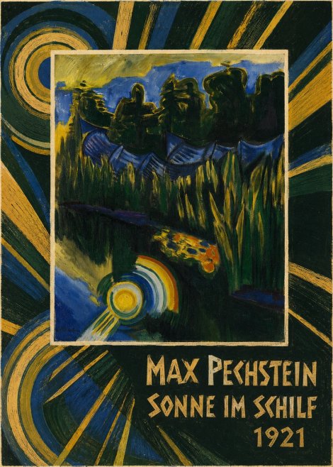 Max Pechstein Sonne Im Schilf No4 - Plakát