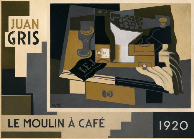 Juan Gris Le Moulin À Café No2 - Plakát