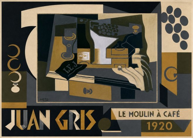 Juan Gris Le Moulin À Café No6 - Plakát