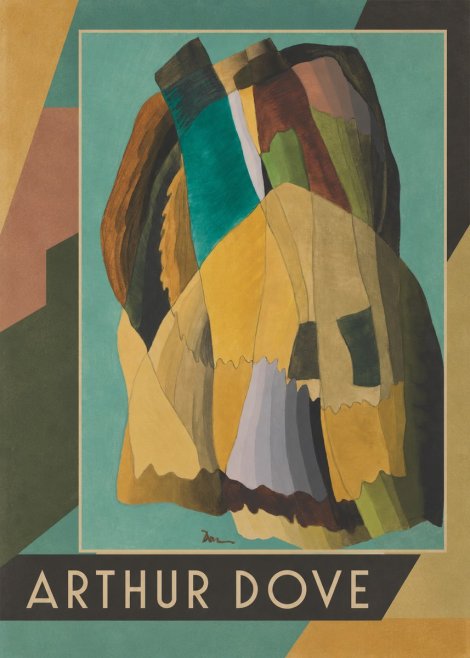 Arthur Dove Abstract Composition No3 - Plakát