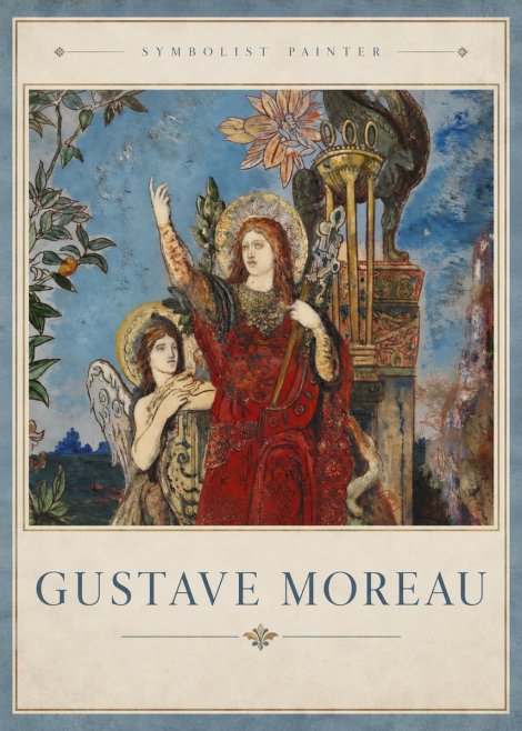 Gustave Moreau The Apparition I No2 - Plakát