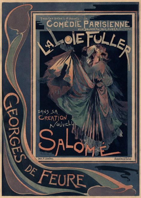 Georges de Feure Salomé I No2 - Plakát