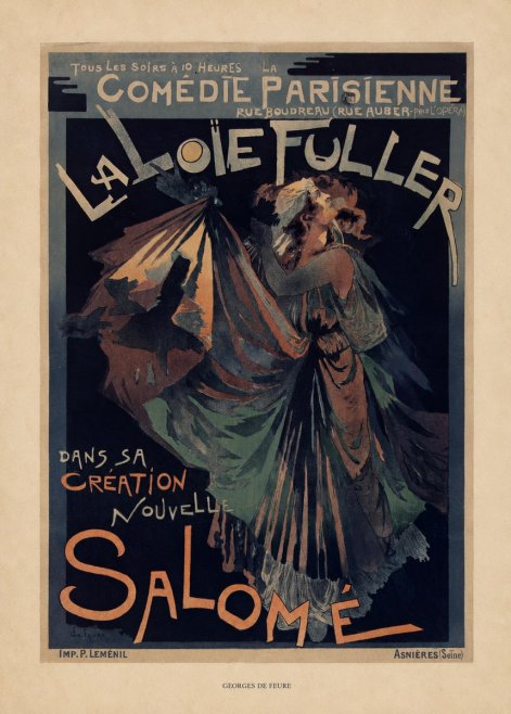 Georges de Feure Salomé I No4 - Plakát