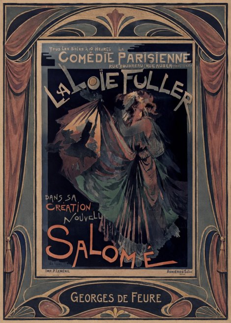 Georges de Feure Salomé I No5 - Plakát